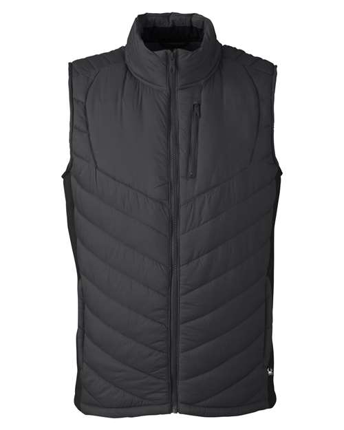 Spyder Men's Challenger Vest in Black, front view