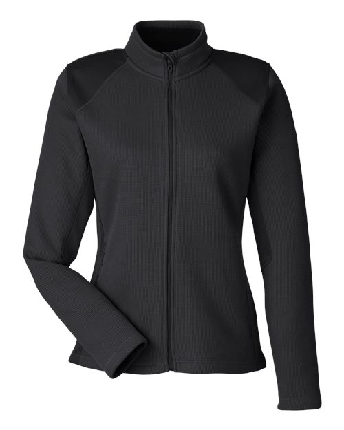 Spyder Women's Constant Canyon Full-Zip Sweater in Black
