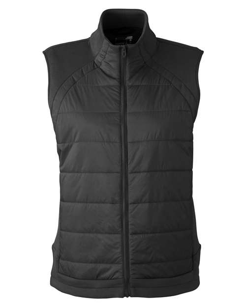 Spyder Women's Impact Vest in Black, front view