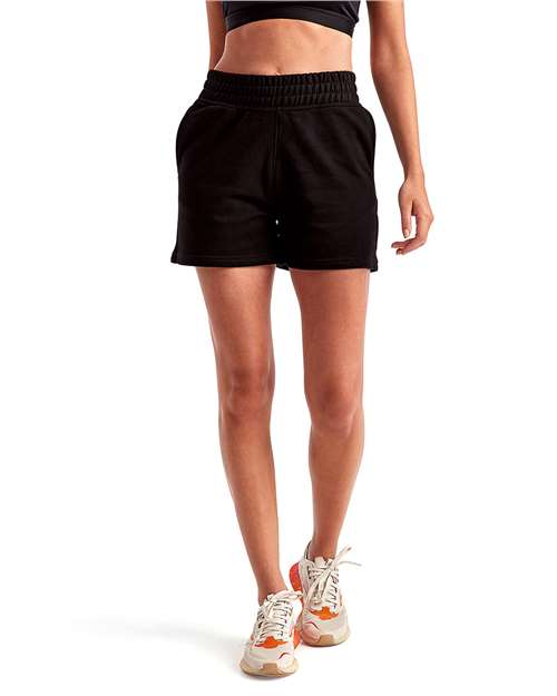 TriDri Women's Maria Jogger Shorts in Black