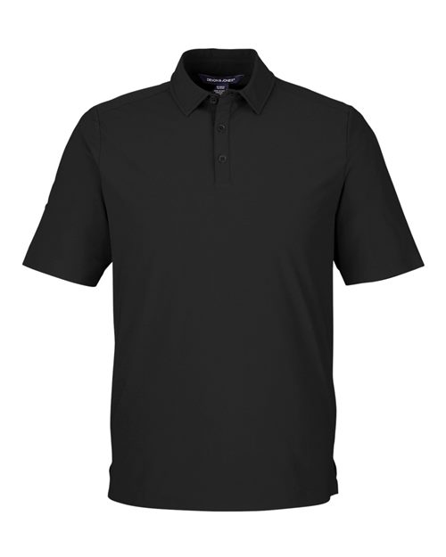 Devon & Jones Men's CrownLux Performance® Windsor Welded Polo in Black