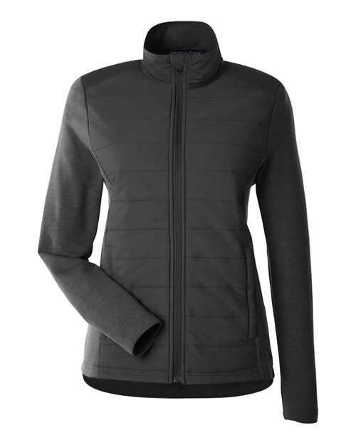 Devon & Jones Women's New Classics® Charleston Hybrid Jacket in Black/Melange Black