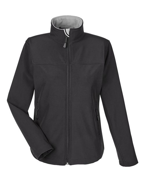 Devon & Jones Women's Soft Shell Jacket in Black