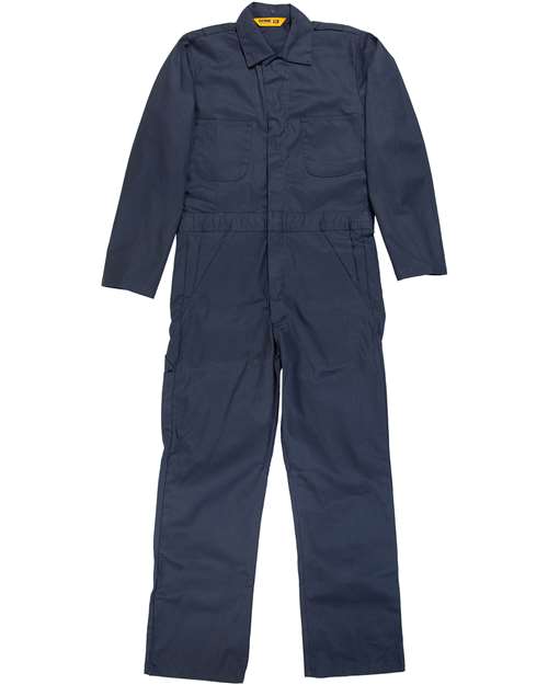 Berne Apparel Men's Heritage Unlined Coverall in Navy