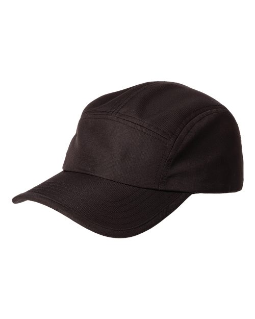 Big Accessories Pearl Performance Cap in Black, front view