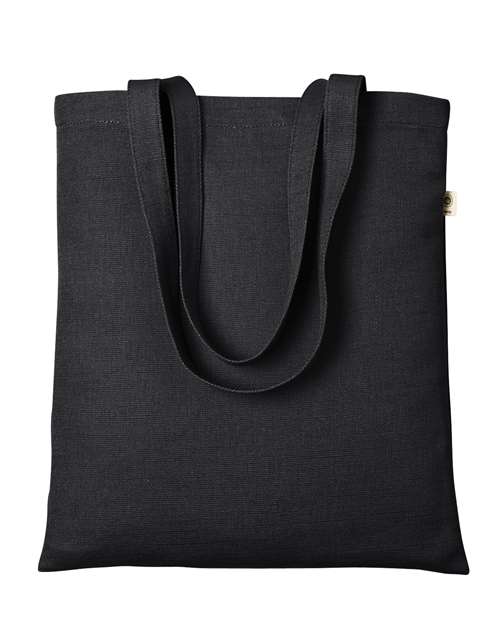 econscious Hemp Simplicity Tote in Black