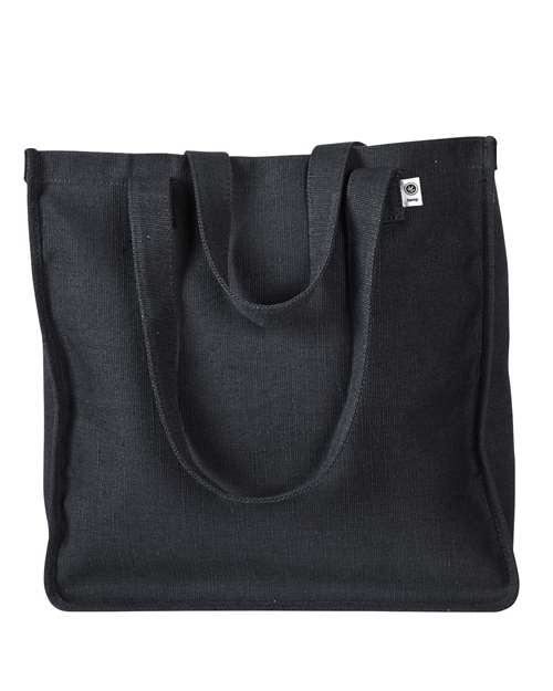 econscious Hemp Market Tote in Black