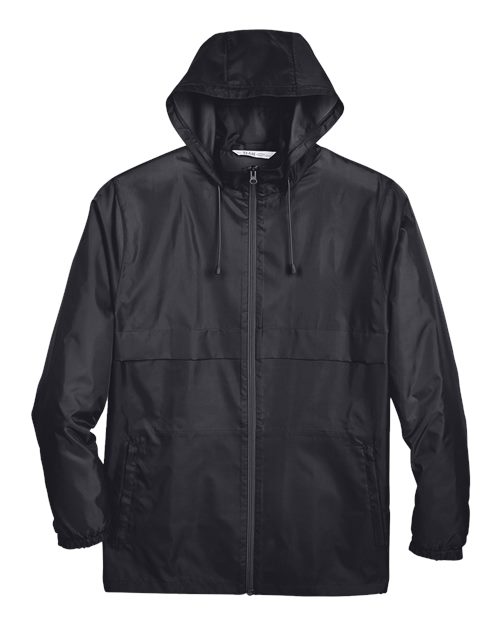 Team 365 Unisex Zone Protect Lightweight Jacket in Black