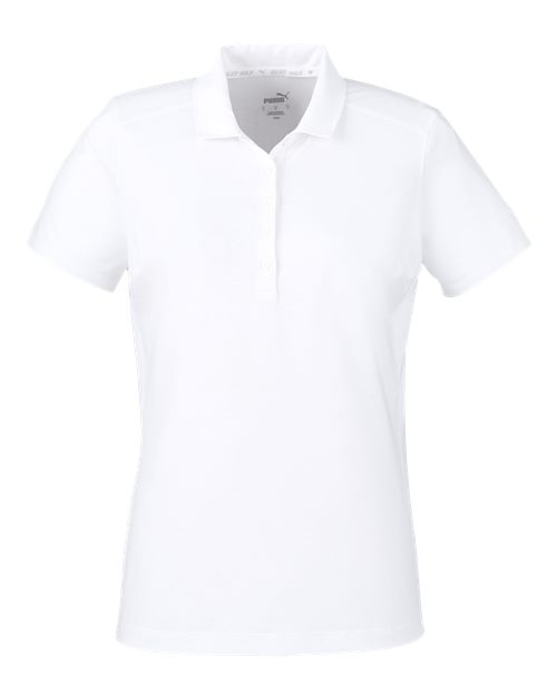 Puma Golf Women's Bandon Polo in Bright White