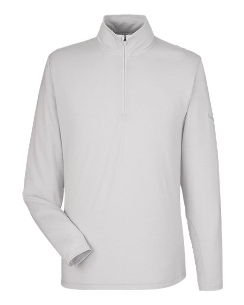 Puma Golf Men's Bandon Quarter-Zip Pullover in High Rise