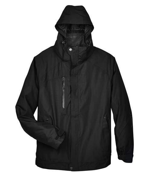 North End Men's Caprice 3-in-1 Jacket with Soft Shell Liner in Black