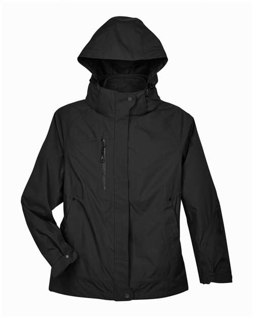 North End Women's Caprice 3-in-1 Jacket with Soft Shell Liner in Black