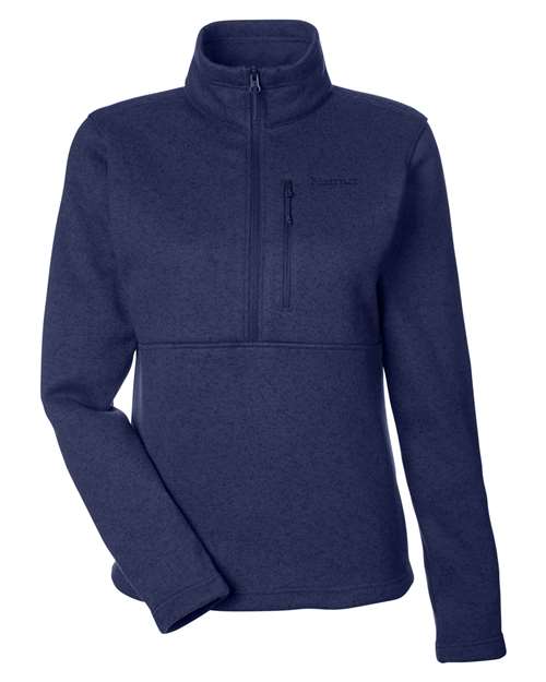 Marmot Women's Dropline Half-Zip Jacket in Arctic Navy