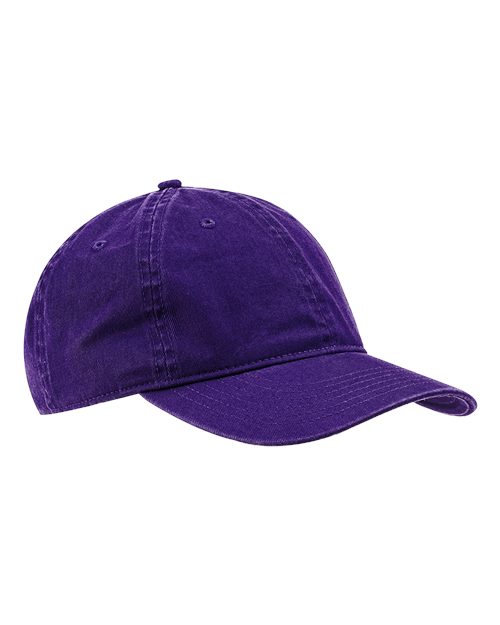 econscious Baseball Cap in Beetroot, front view