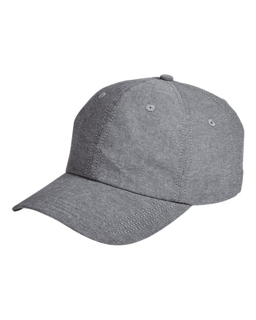 Big Accessories Summer Prep Cap in Black Chambray