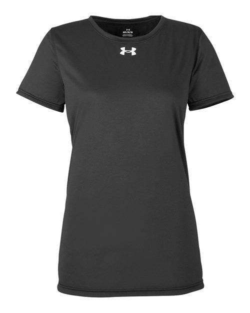 Under Armour Women's Team Tech™ T-Shirt in Black/White