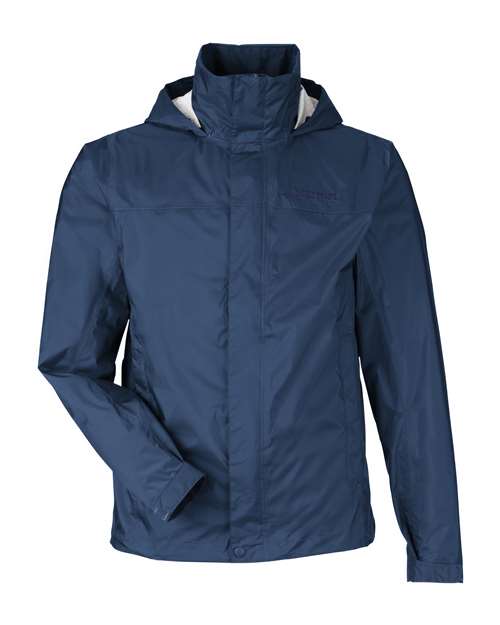 Marmot Men's PreCip® Eco Packable Rain Jacket in Arctic Navy