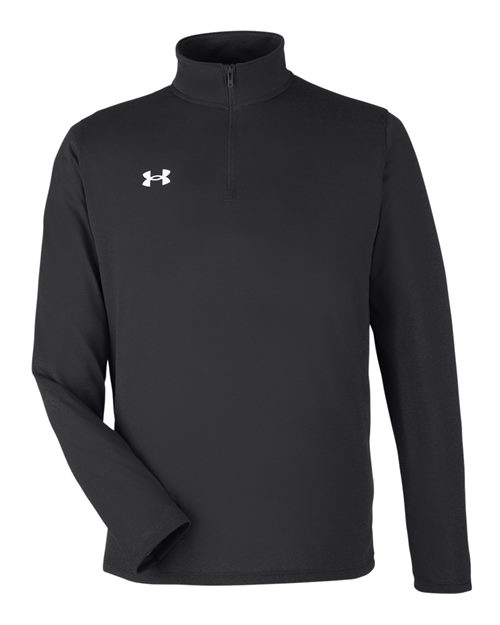 Under Armour Men's Team Tech™ Quarter-Zip Pullover in Black/White