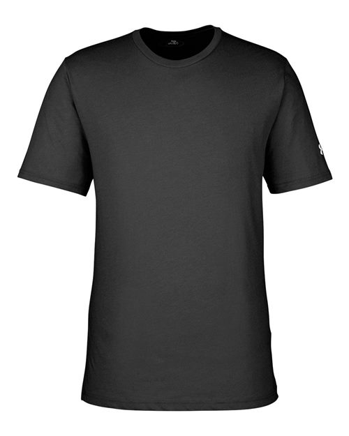Under Armour Men's Athletic 2.0 T-Shirt in Black/White, front view