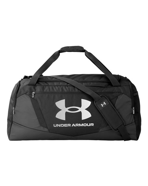 Under Armour Undeniable 5.0 LG Duffel Bag in Black/Metallic Silver