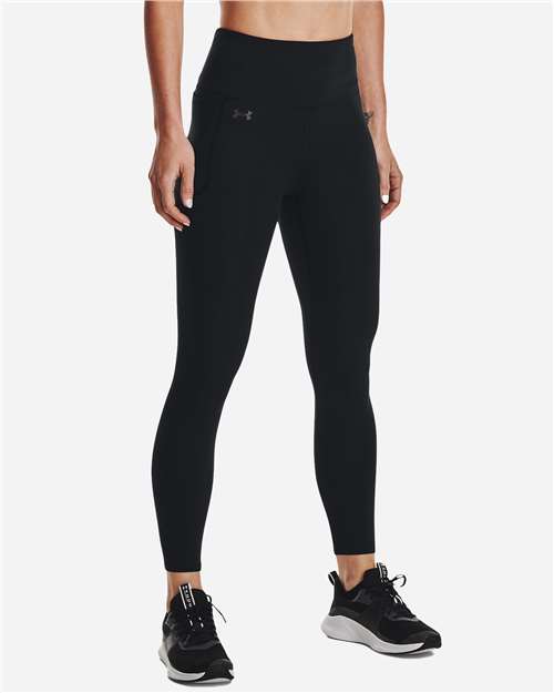 Under Armour Women's Motion Ankle Leggings in Black/Jet