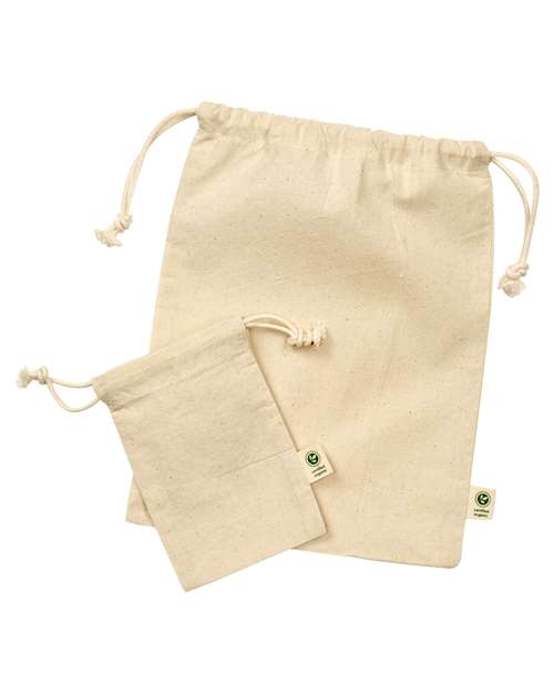 econscious Reusable Gift Bags in Natural, front view