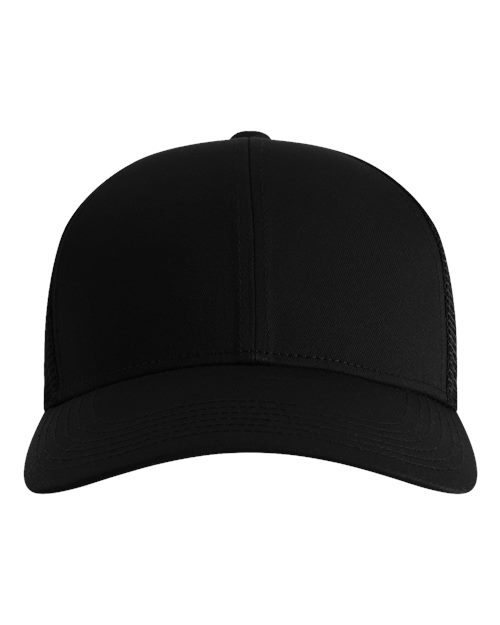 Imperial Whitaker Mesh Cap in Black, front view