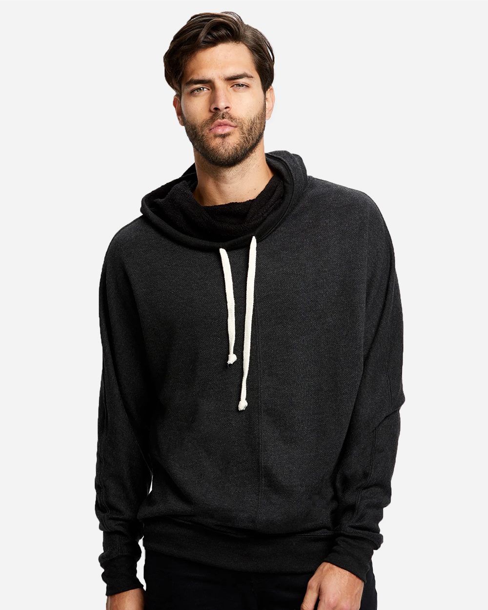 US Blanks Unisex USA Made French Terry Snorkel Hooded Sweatshirt