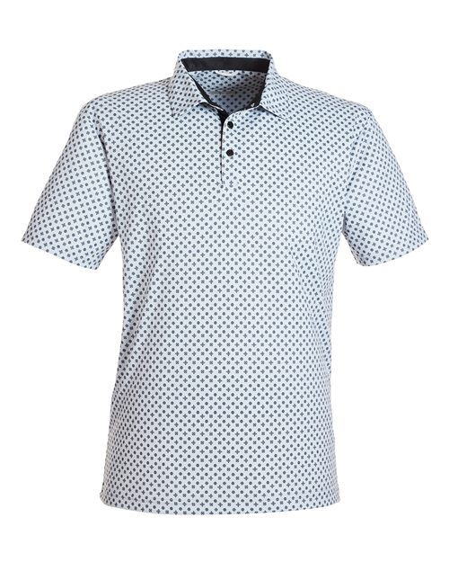 Swannies Men's Hazelwood Polo in Glacier/Black