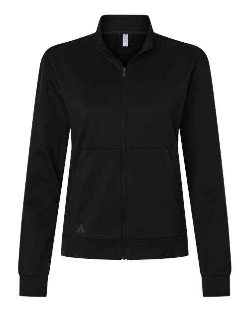 Adidas Women's Ultimate365 COLD. RDY Full-Zip Jacket in Black