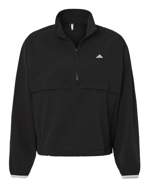 Adidas Women's Go-To Quarter-Zip Jacket in Black