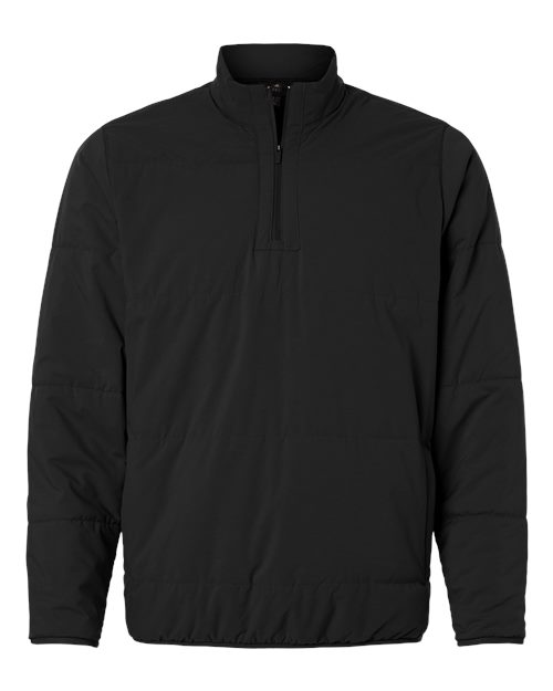 Adidas Men's Ultimate365 Arctic Quarter-Zip Jacket in Black, front view