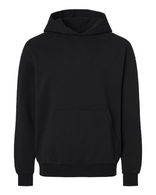 Independent Trading Co. Lux Heavyweight Modal Hooded Sweatshirt in Black