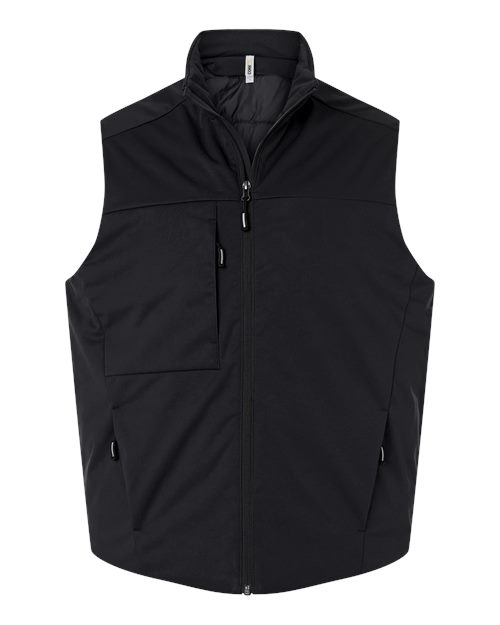 CORE365 Unisex Techno Lite Flat-Fill Insulated Vest in Black