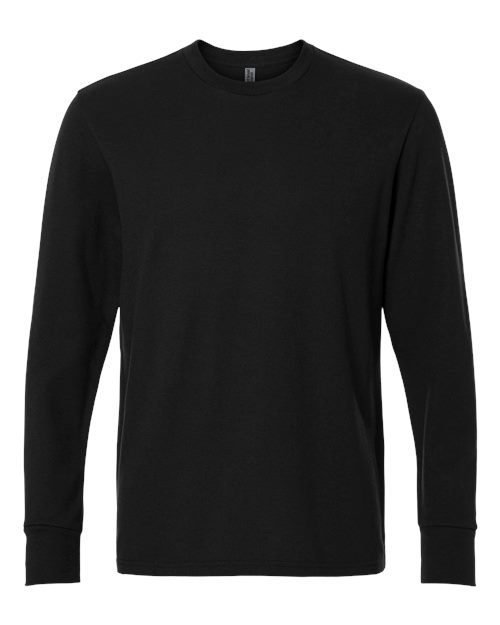 Next Level Unisex Ideal Thermal Long Sleeve T-Shirt in Black