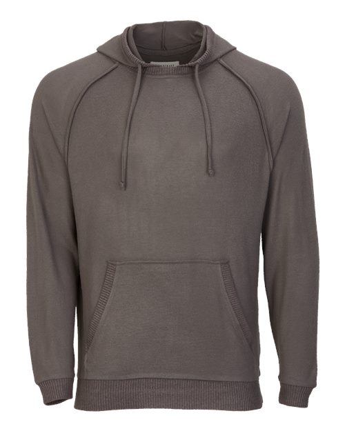 Boxercraft Men's Cuddle Hooded Sweatshirt in Meditation Grey