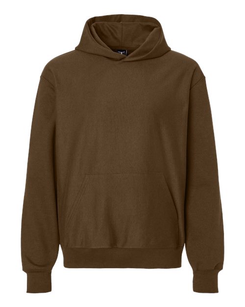 Hanes Unisex Beefy® Sweats Premium Heavyweight Hooded Sweatshirt in Army Brown