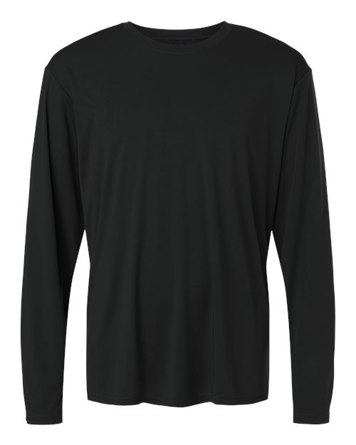 AllPro Unisex Tall Pro-Lock Performance Long Sleeve T-Shirt in Black