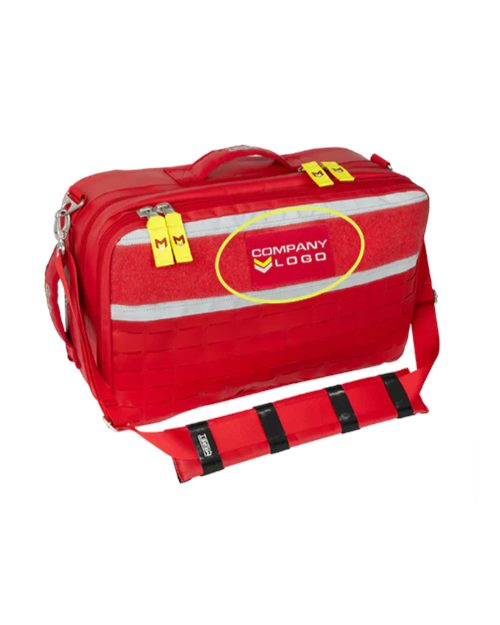 MERET Medium Blank Red Patch - Qty 10 in Red