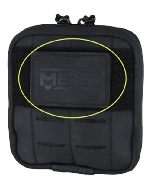 MERET Small Blank Black Patch - Qty 10 in Black