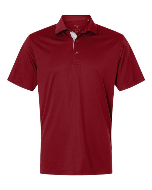 Puma Golf Men's Pure 2.0 Polo in Dark Crimson