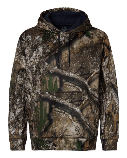 Unisex Realtree® Performance Hooded Sweatshirt in Camo, front view