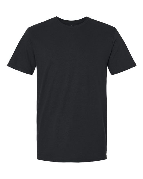 Gildan Unisex Softstyle® Plasma Print T-Shirt in Black