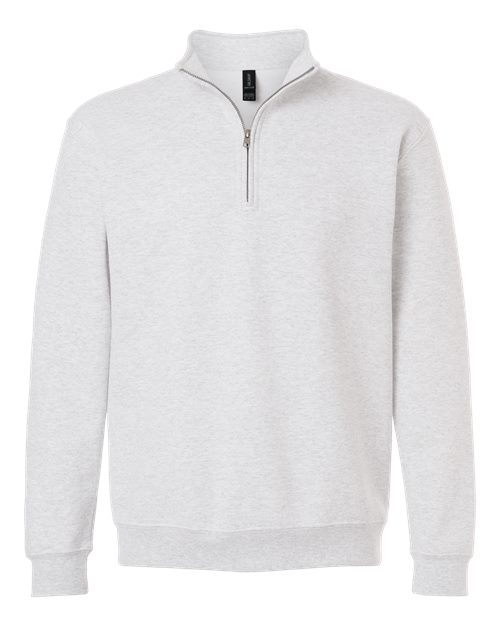 Gildan Unisex Heavy Blend™ Quarter-Zip Sweatshirt in Ash