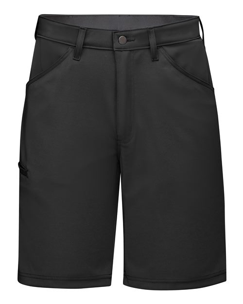Red Kap Men's Cooling Work Shorts in Black
