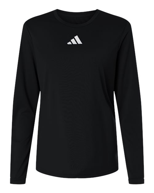 Adidas Women's Pregame Long Sleeve T-Shirt in Black/White