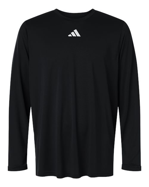 Adidas Men's Pregame Long Sleeve T-Shirt in Black/White