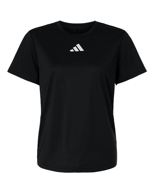 Adidas Women's Pregame T-Shirt in Black/White
