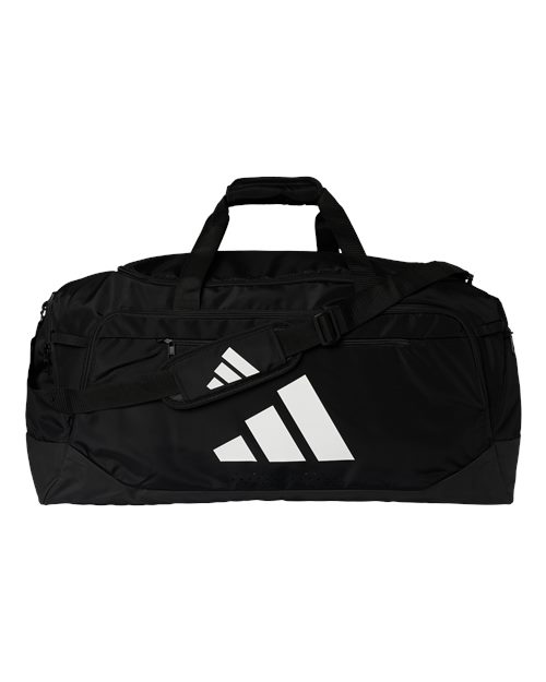Adidas Defender 5 Large Duffel Bag in Black/Black