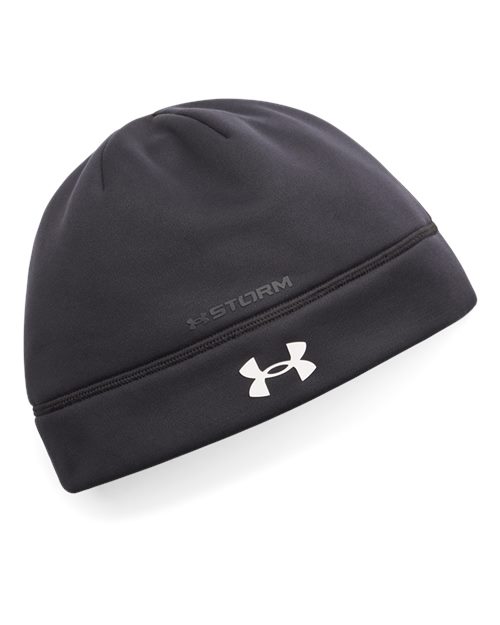 Under Armour Team Storm Beanie in Black/White